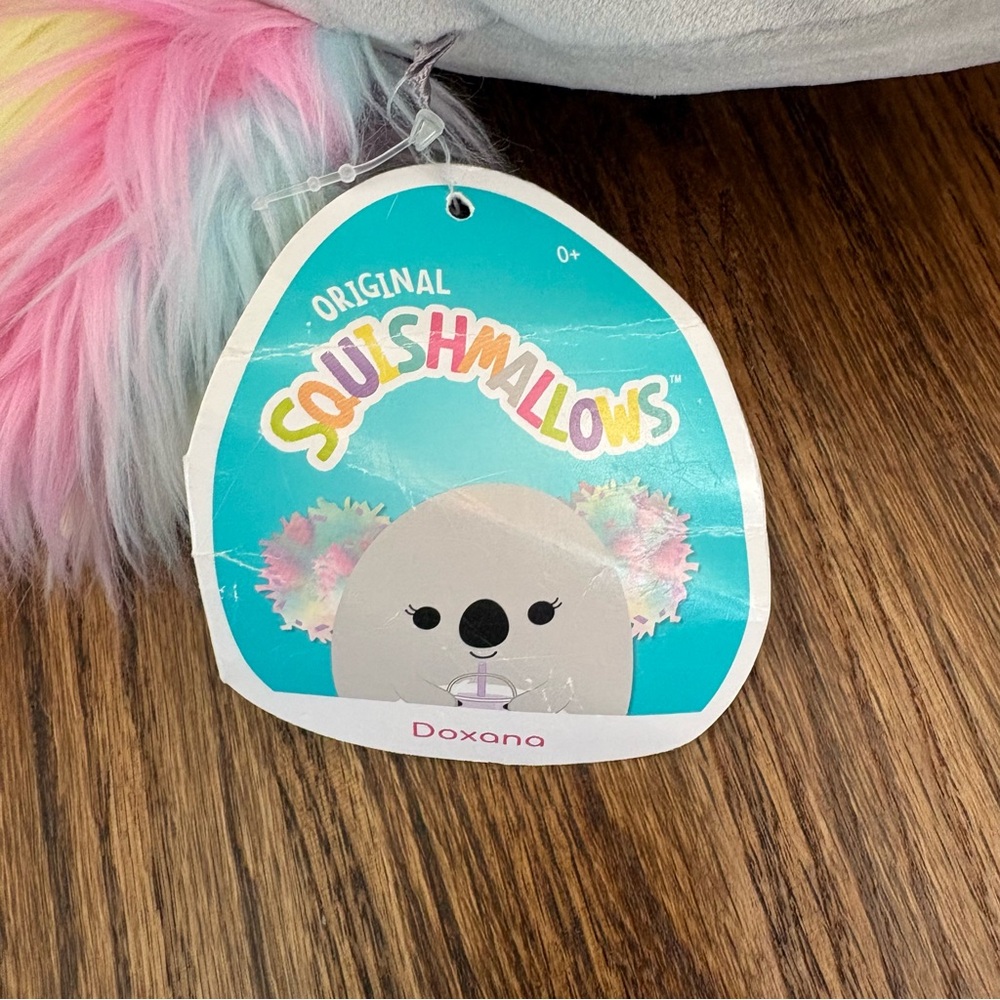 Doxana Squishmallow large 16” gray grey koala teddy plush, rare 2021 NWT - Picture 3 of 4